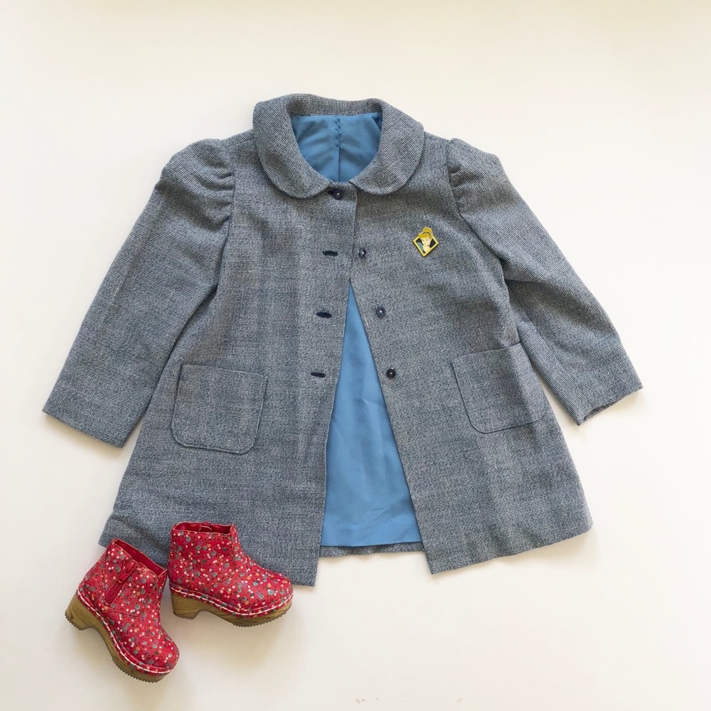 Vintage tweed coat
